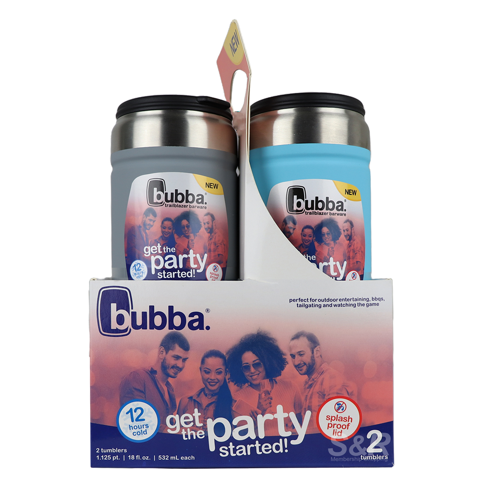 Bubba Water Tumbler 2x532mL Bubba Water Tumbler 2x532mL